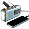 Emergency Hand Crank Radio Solar Powered Radio with LED Flashlight SOS Alarm & Phone Charger for Outdoor Indoor Emergencies