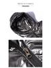 Men's 2024 Reflective Hooded Cotton Jacket: Winter, Solid Color, Shiny, Loose Fit, Thickened Padding