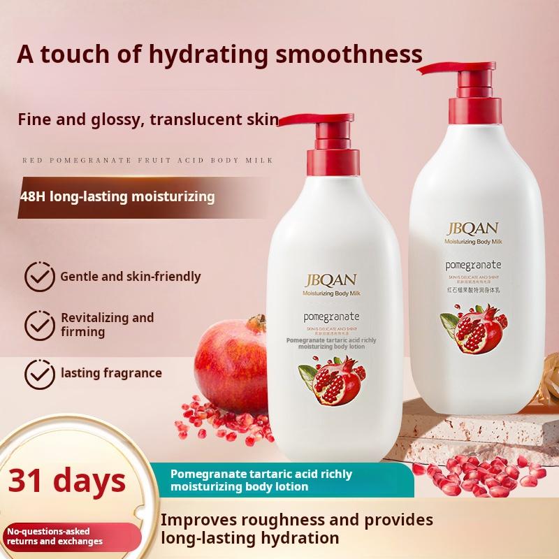 Jiebiquan Red Pomegranate Acid Moisturizing Body Lotion 800g 800g