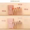 8 Pcs Premium Professional Makeup Brush Set Soft Synthetic Bristles Portable Pu Case For Daily Use Travel And Beauty Enthusiasts