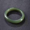 Hetian Jade Bangle Natural Nephrite Jade Bracelet for Women Gift for Her Lucky Protection Jewelry