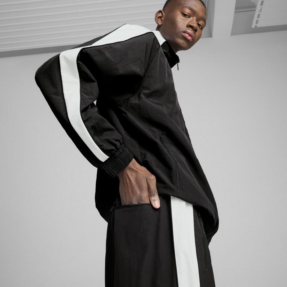PuMa M T7 Oversized Track Pants Wv 631877 01bk