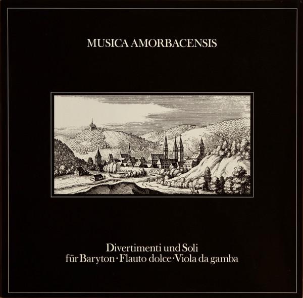 

LP Record MUSICA AMORBACENSIS Divertimenti and Soli for Baryton 6621519 CAPELLA 1977 Germany Classical Used