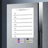 Multi-Style Magnetic Message Board: Wipeable Refrigerator Whiteboard Sticker