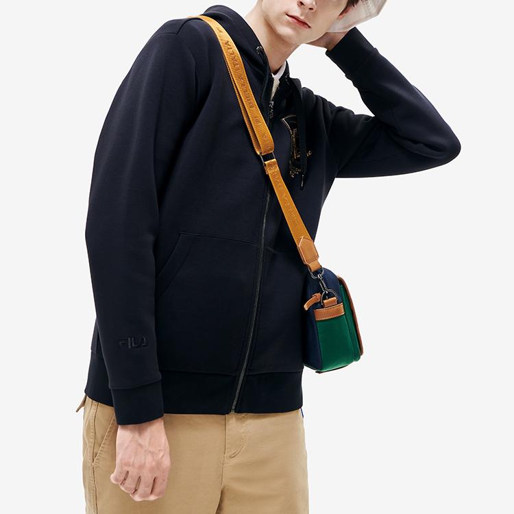 New FILA Jackets Men's Jet Black F11M218502F-BK