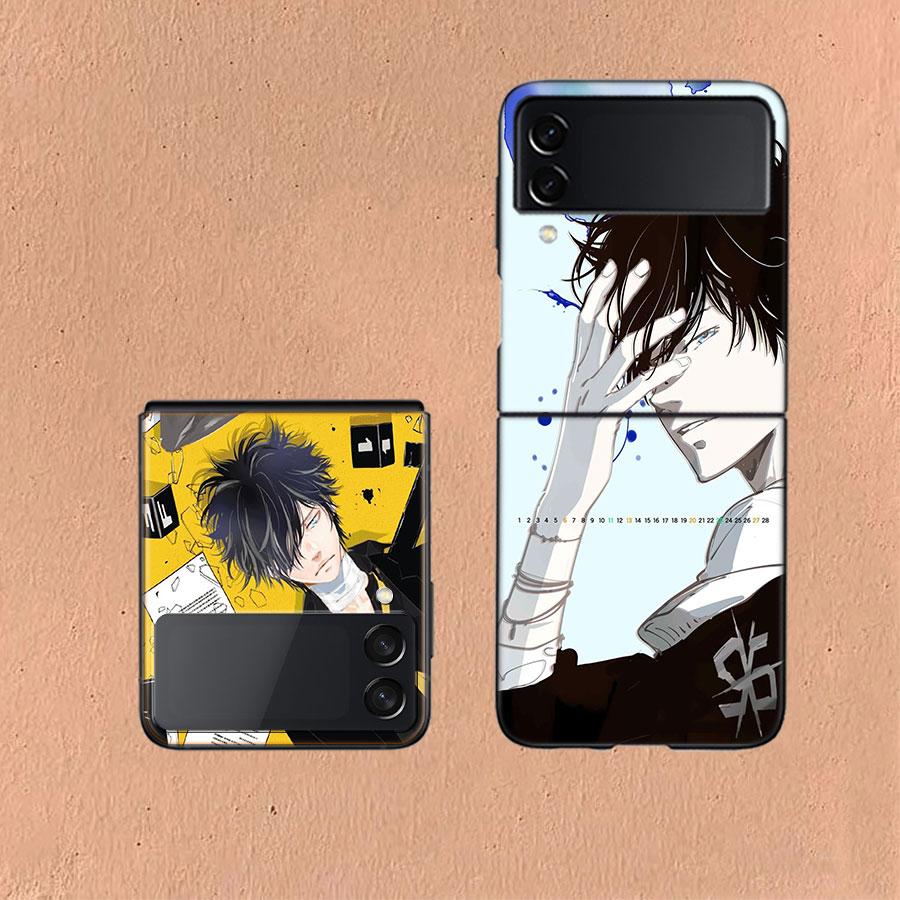 Kamonohashi Ron Coque For Samsung Z Flip7 6 Galaxy Case Shockproof Z Flip5 Z Flip3 4 5G Hard Cover Phone TPU PC Hard Funda