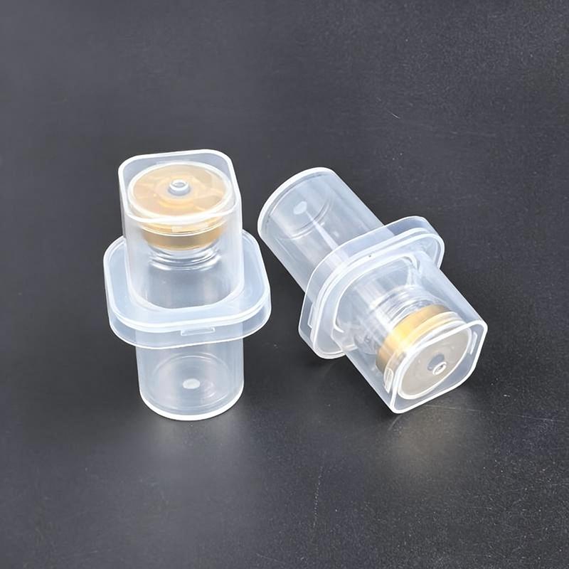 Durable Clear Plastic Sealed Storage Vials Leak Proof Lids Assorted Sizes For Lab Cosmetic Storage