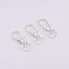 10Pcs/Lot Swivel Lobster Clasp Hooks Keychain Split Key Ring Connector for Bag Belt Dog Chains DIY Jewelry Making Findings