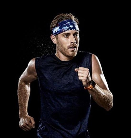 HALO pannebånd (det ultimate svettebåndet som hindrer svette i å komme i øynene dine) Halo BANDIT JP AIR [Båndbredde ca. 10cm] [Én størrelse passer