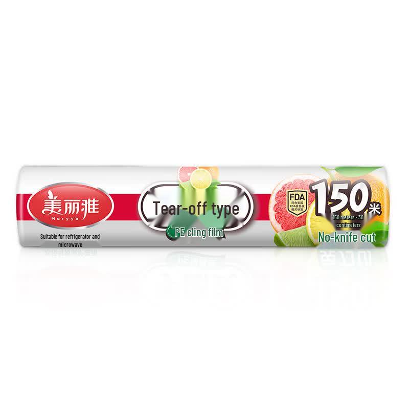 MARYYA Hand-Tear PE Food Wrap
