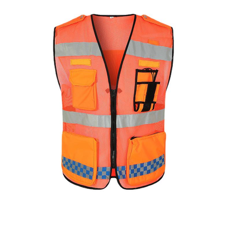 Reflective Traffic Patrol Vest - Road Safety Jacket