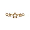 Double Star Connectors Moon For Celestial Themed Bulk Jewelry Findings