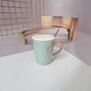 Creative Love Coffee Mug for Girls Ceramic Cup with Lid Spoon Household Water Cup Souvenir Gifts Ceramic Cup