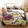 Skelett Ritter Bettwäsche Set Einzelbett Twin Full Queen King Size Bettset Aldult Kind Schlafzimmer Bettbezug Sets Anime Bettlaken Set
