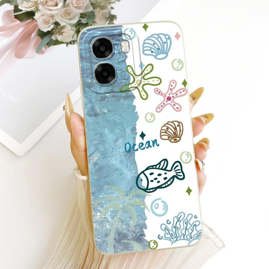 For OPPO A6t 2026 Case CPH2853 Cute Cartoon Rabbit Cat Shockproof Silicone Back Cover For OPPO A6x A6t Pro 4G A6c OPPOA6 5G Capa