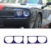 Purple Front Headlight Panel Trim Frame for Dodge Challenger 2009-14 Accessories