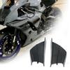 1 Paar Motorrad Aerodynamische Flügel Carbon Fibre Stil Seite Verkleidungen Winglets Universal Fit