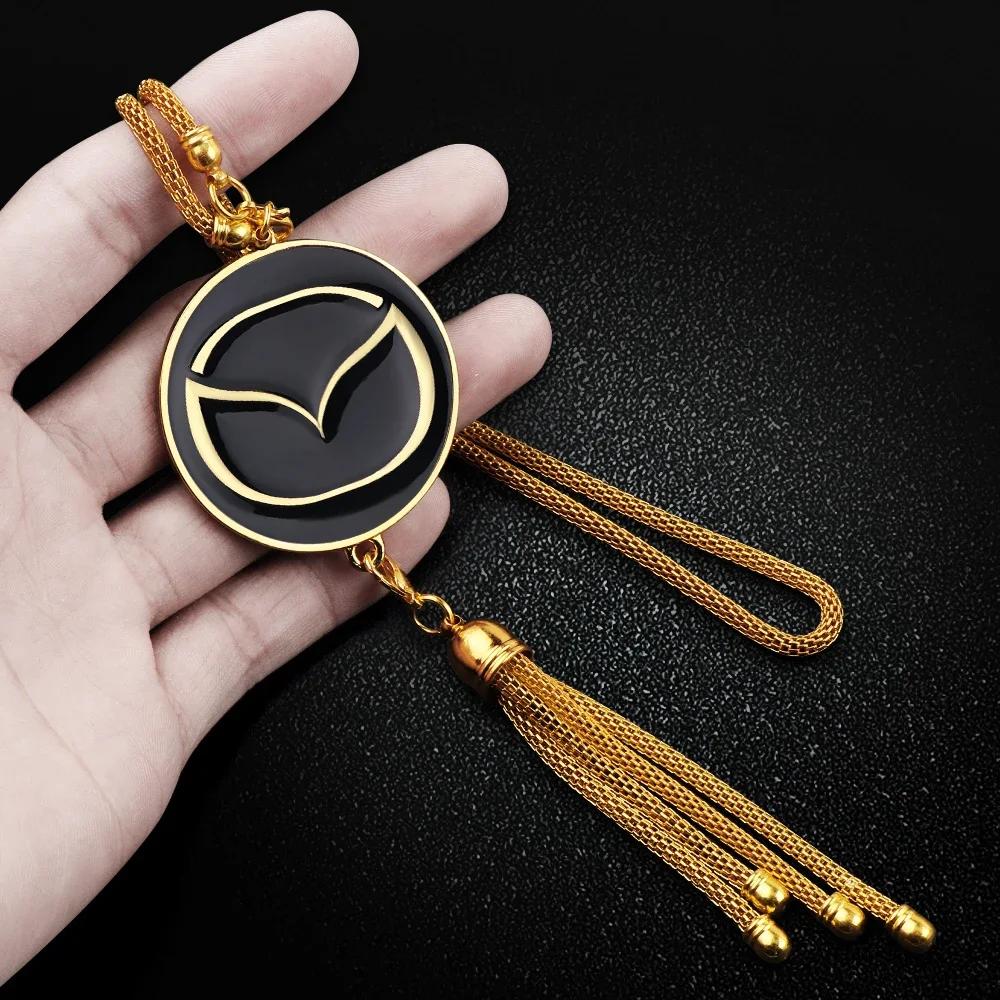 

2025 Hot Car Interior Rearview Mirror Pendant Pendant Decorative Accessories For Mazda 2 3 Axela CX-5 CX-3 CX-4 Atenza Demio MPS