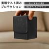 Deck Case, Trading Card Storage Box, Holds Over 100 Cards, Magnetic, PU Leather, Sleeve Compatible, Yu-Gi-Oh!, Duel Masters, MTG, Pokemon Cards, Water