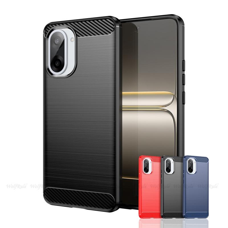 For Cover OnePlus Nord CE 5 Case For Oneplus Nord CE 5 Capas Bumper Back Armor Carbon Fiber Soft TPU OnePlus Nord CE 5 Fundas