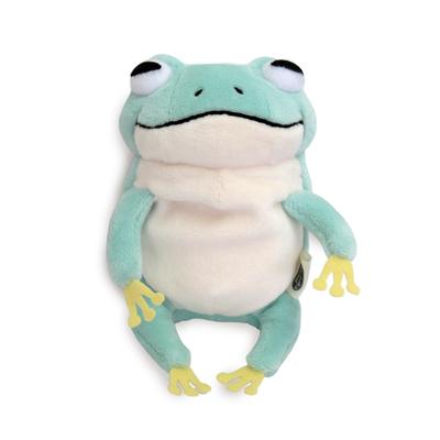 Morisaka Global Mochikaeru Magnet Light Blue 7 X 5 X 14cm Mascot Magnet Healing Soft To the Touch Cute Animal Mochi Series MOKR-0110MLB