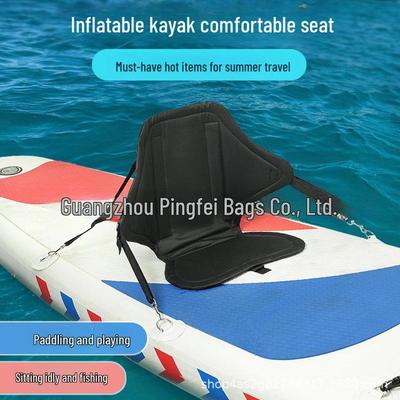 Tragbarer Kajaksitz aus Oxford-Gewebe mit abnehmbarer Rückenlehne und Kissen