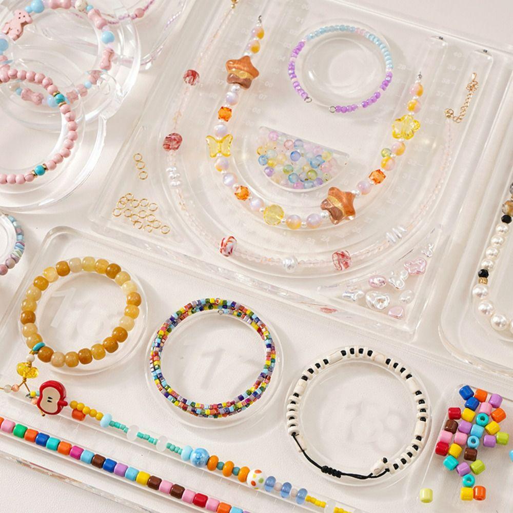 Work Benches Tray Bracelet Display Stand Acrylic Bracelet Beading Organizer Tray  Bracelet