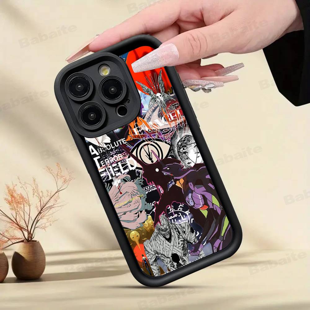 N-Neon G-Genesis E-Evangelion Phone Case For IPhone 17 16 15 14 13 Pro Max Plus 12 11 Cover