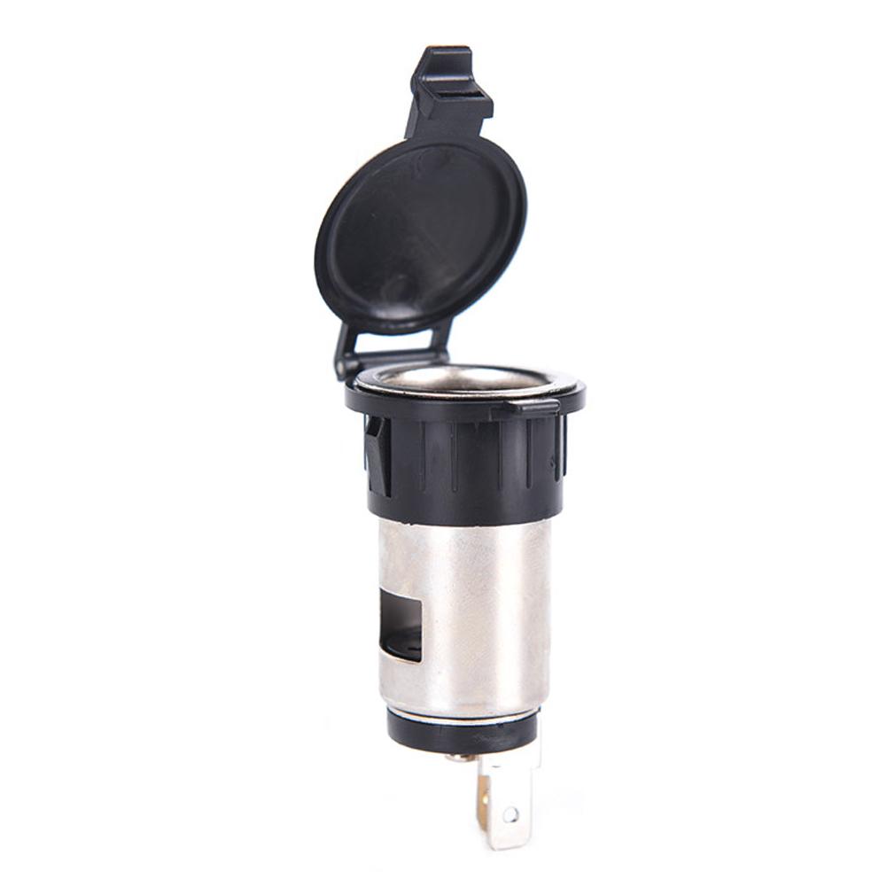 Motorcycle Car Truck Power Adapter with Wire 12V 120W Socket Auto Charger Plug for Outdoor Personal Car Parts Decoration