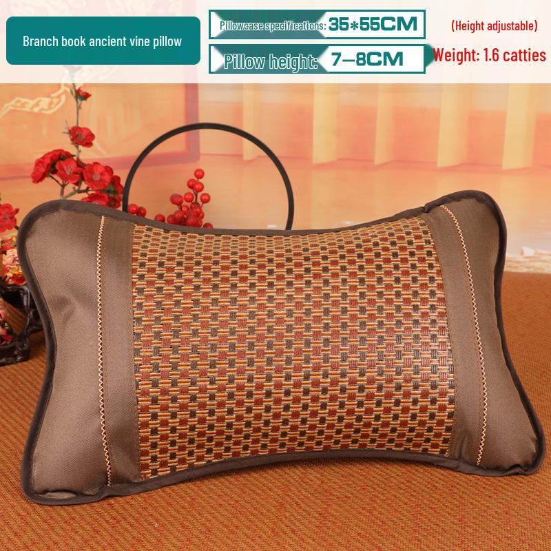 2026 Ice Silk Cooling Pillow: Summer Bamboo Neck Protection Mat with Free Shipping