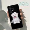 Cartoon Maltese Dog phone case For Samsung Galaxy A42 A31 A40 A51 A71 A32 A80 A91 A52 A72 A73 A20e A21S A50 A70 A11 A12 Cover