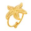 Ocean Starfish Resort Style Ring - Cute Fashionable Stainless Steel Jewelry for Women