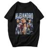 Herr T-shirt Sångare Rauw Alejandro Album Cosa Nuestra Fantastisk Idé Y2K Grafisk Kvalitet Unisex Toppar T-shirts