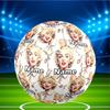 Custom Name Personalized Marilyn Monroe Print Size 5 Soccer Ball Training & Match Football, for Team, Kicking, Gift for Football