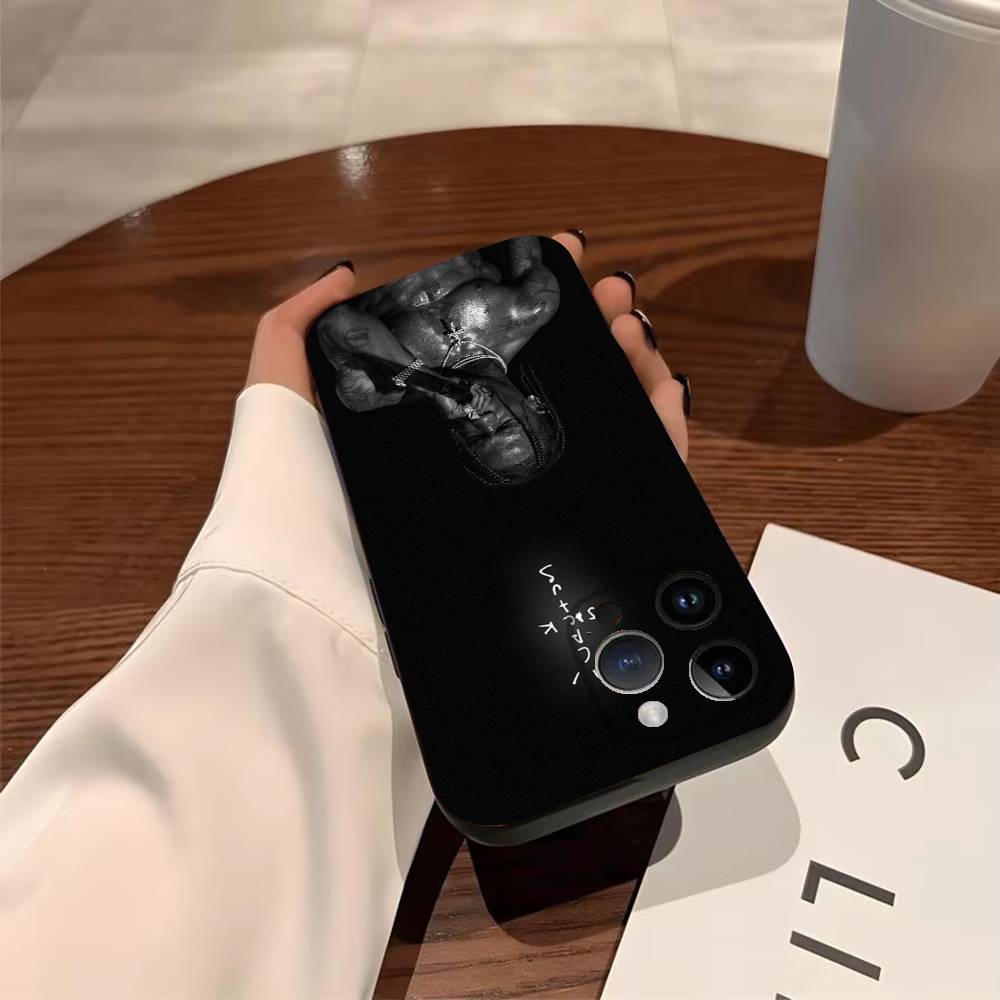 

Чехол для телефона Travis Scott Utopia Rapper для iPhone 17,16,15,14,13,12,11, Pro, Max, Plus Ударопрочный чехол iPhone13PROMAX
