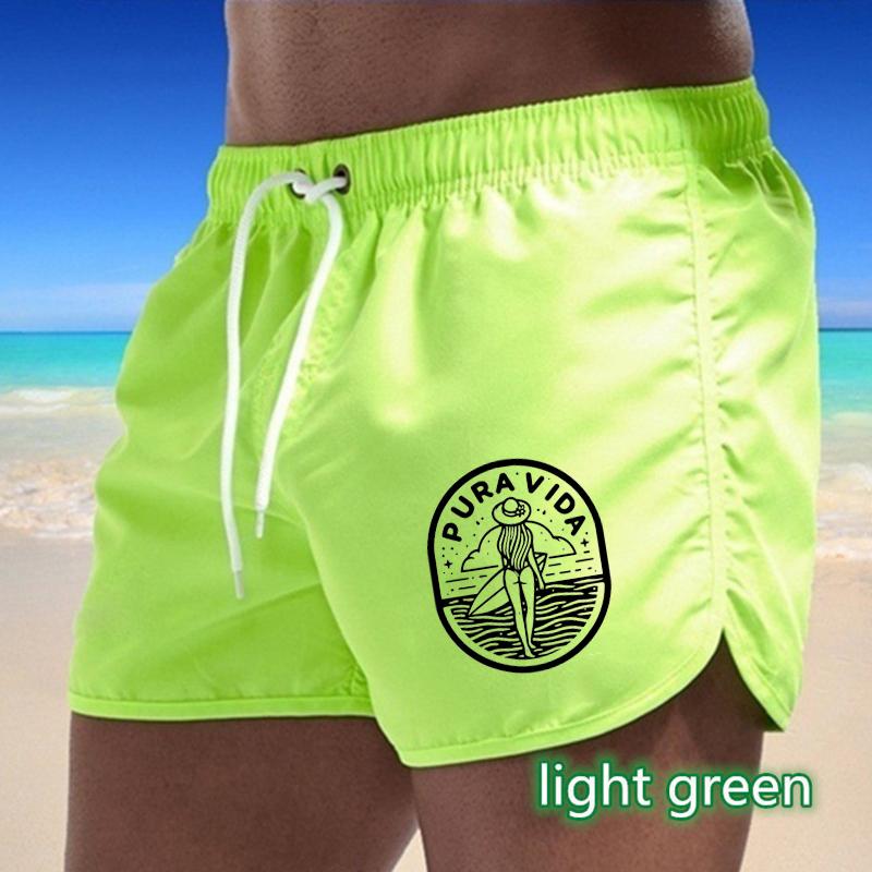 BBK-70 Summer New Men's Quick-Drying Swim Trunks Sports Pants Swimwear Beach Shorts Jogging Shorts Sports Creative Basketball Print