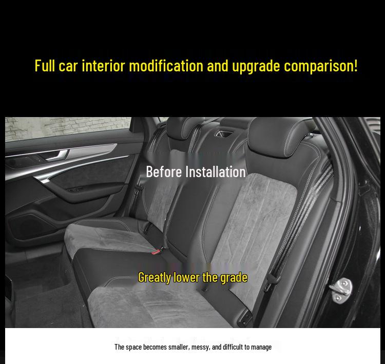 Leather Replacement Covers for A6 A8: Seat, Interior, Console, Dashboard Renovation