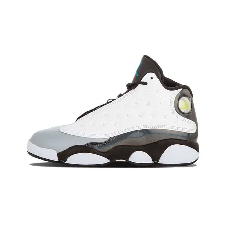 

Кроссовки Air Jordan 13 Retro PS Barons Kids Белый Черный Волко-Серый 414575-115
