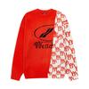 25th Anniversary Logo Embroidered Wool Knit Zip-Up Hoodie Sweater