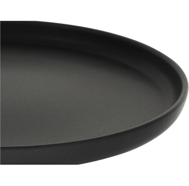 CreaTable Uno Black Dinnerware Set, 16 Pcs. (22978)