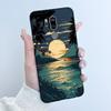Case For LG G7 ThinQ Casing G710EM Cute Love Rabbit Funny Cartoon Ultra Slim TPU Black Silicone Soft Case LG G7 Plus Phone Cover