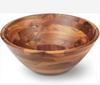 Wooden Salad Bowl Easy To Clean Reusable Food Safe for Fruits Salads Snacks Kitchen Home Multipurpose Serving Bowl Daily Use