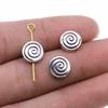 Geometric Small-Hole Spacer Beads Mini Antique Bronze Zinc Alloy Jewelry Making Fix Bead Position Style Bead Spacers