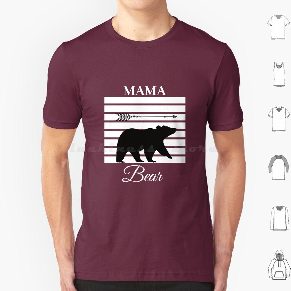Womens Mama Bear T Shirt Cute Funny Best Mom Of Boys Girls Cool Mothers Day Tee T Shirt Men Women Kids 6xl Crazy Dog Womens