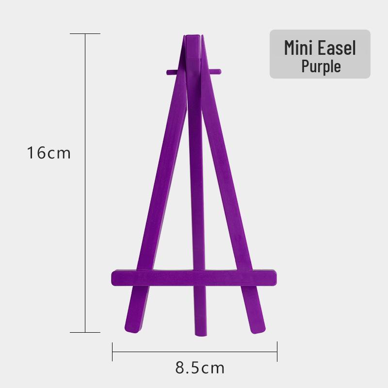 Children's Plastic Mini Easel - Desktop Tripod Photo Frame Display