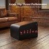 Exercise Box Heavy-Duty Hip Thrust Bench Upholstered for Home Gym