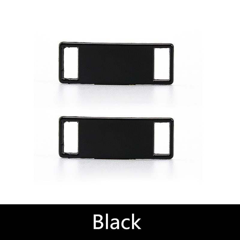 New 2pcs/pair Brand New AF1 Shoe Accessories Shoelaces Buckle Accessories Metal Lace Lock DIY Sneaker Kits Metal Lace Buckle