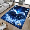 1PC Book, Flowers Carpet Office Rug Mat Home Decor Area Carpet Festival Gift Office Desk Chair Carpet Longlasting Material