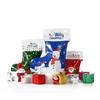Santa Claus Candy Cookies Packaging Stockings Standing Pouch Gift Wrapping Christmas Socks Bags