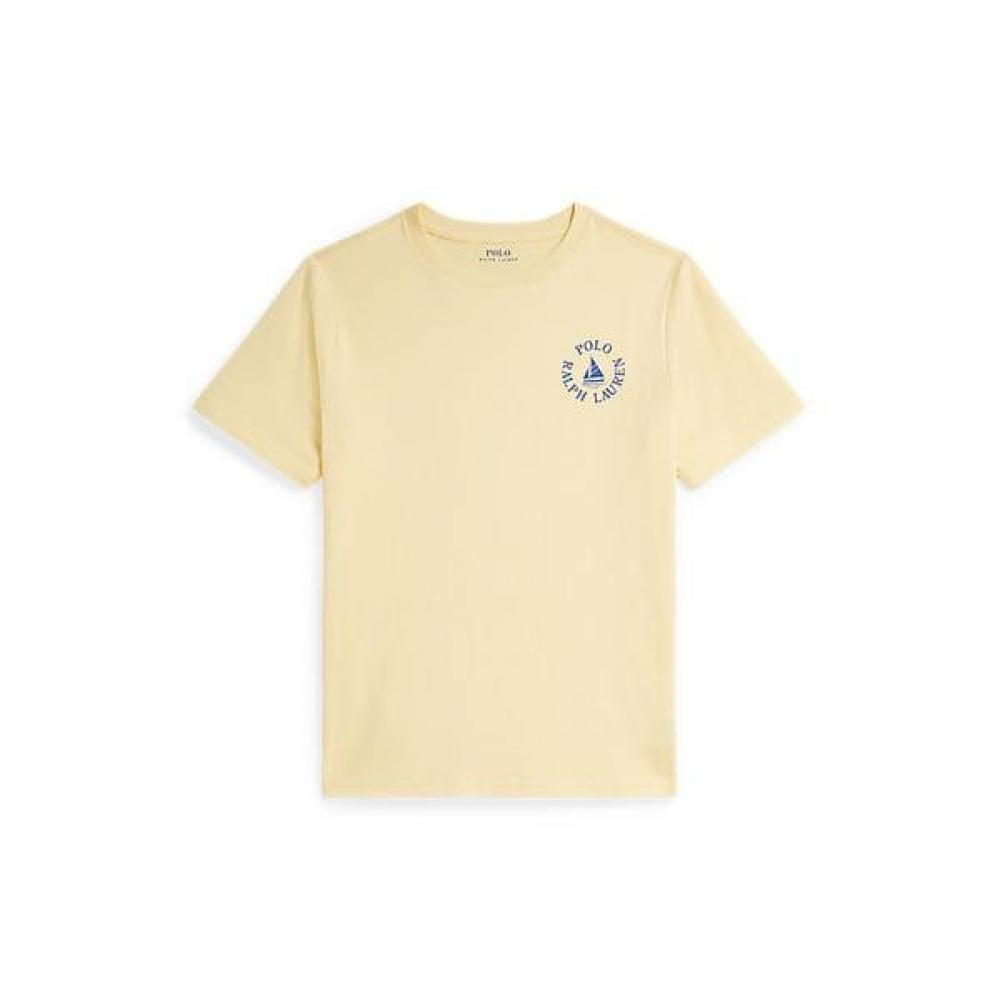 Polo Ralph Lauren Boys 8 18 Logo Cotton Jersey Tee Cwpotshy8021264700 S
